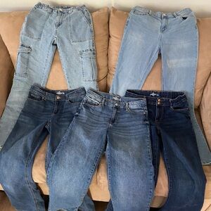 5 pair of Girls’ Jeans